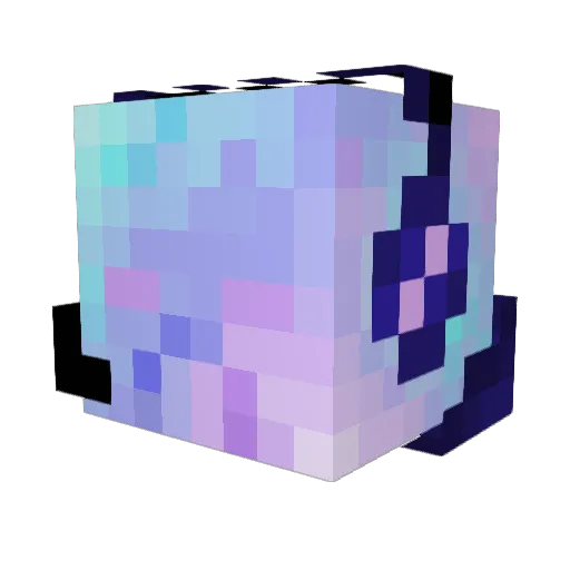 1hoodini1 Minecraft avatar head, 3D render
