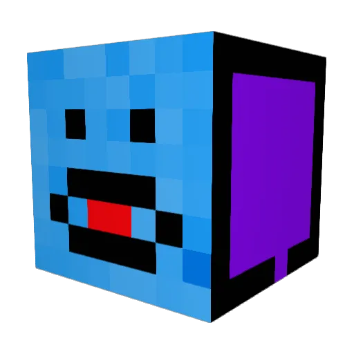 1i1drew Minecraft avatar head, 3D render