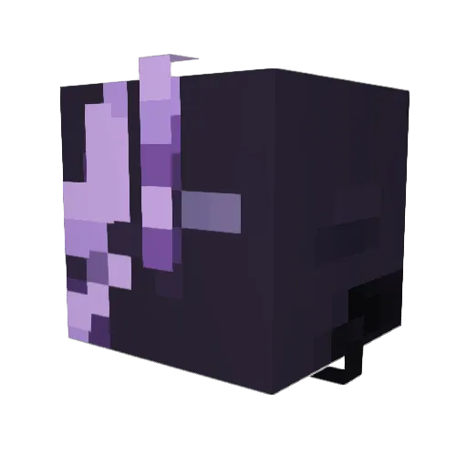 1inx_ Minecraft avatar head, 3D render
