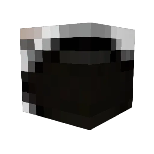 1kanoot Minecraft avatar head, 3D render
