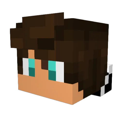 1kapi1 Minecraft avatar head, 3D render