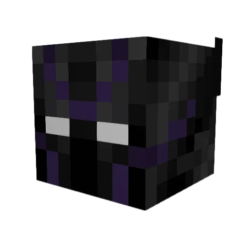 1knaga Minecraft avatar head, 3D render