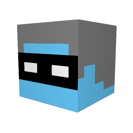 1lizard_lover Minecraft avatar head, 3D render