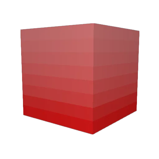1lml Minecraft avatar head, 3D render