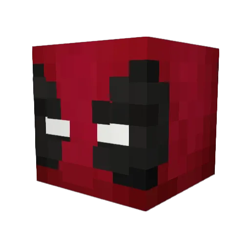 1mbigo Minecraft avatar head, 3D render