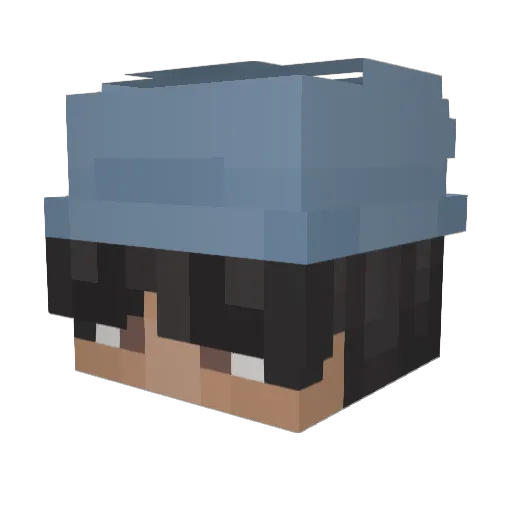 1mynameisKevin1 Minecraft avatar head, 3D render