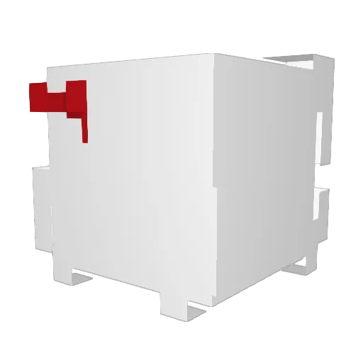 1n0nlyEdge Minecraft avatar head, 3D render