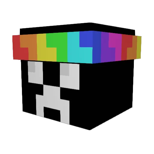 1nfinyxtrxzz_ Minecraft avatar head, 3D render