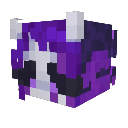 1nomadz Minecraft avatar head, 3D render