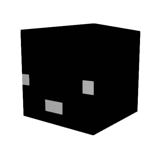 1nonlykuba Minecraft avatar head, 3D render