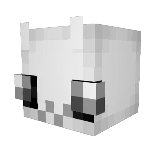 1ntervall Minecraft avatar head, 3D render