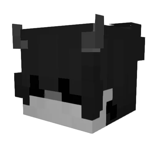 1premium2 Minecraft avatar head, 3D render