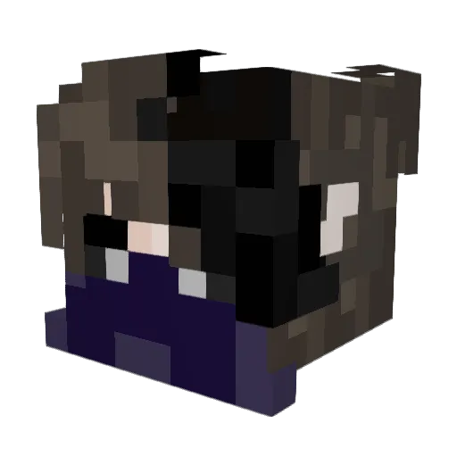 1rake_named_joff Minecraft avatar head, 3D render