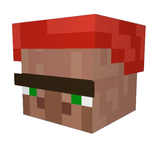 1sologamerabe Minecraft avatar head, 3D render