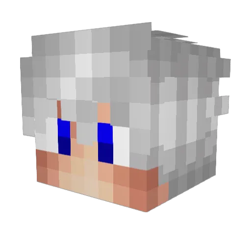 1thescy1 Minecraft avatar head, 3D render