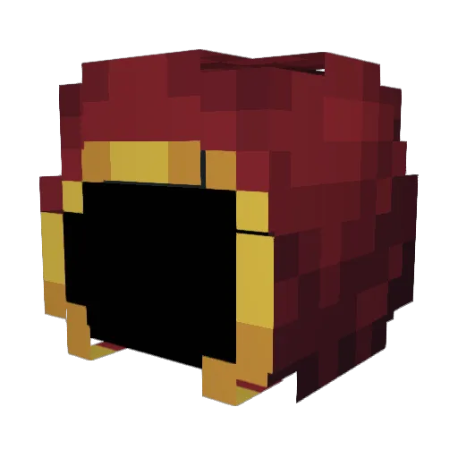 1tzAster42 Minecraft avatar head, 3D render