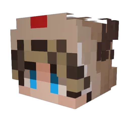 Minecraft-Avatar von 1tzBenito: Kopf als 3D-Render
