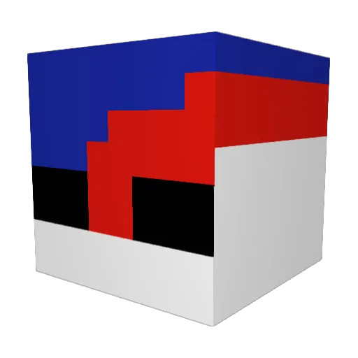 1uk3______ Minecraft avatar head, 3D render