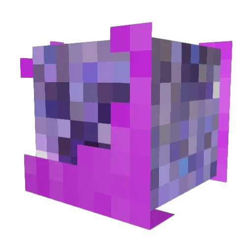 1uke07 Minecraft avatar head, 3D render