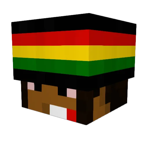 1walterjac Minecraft avatar head, 3D render
