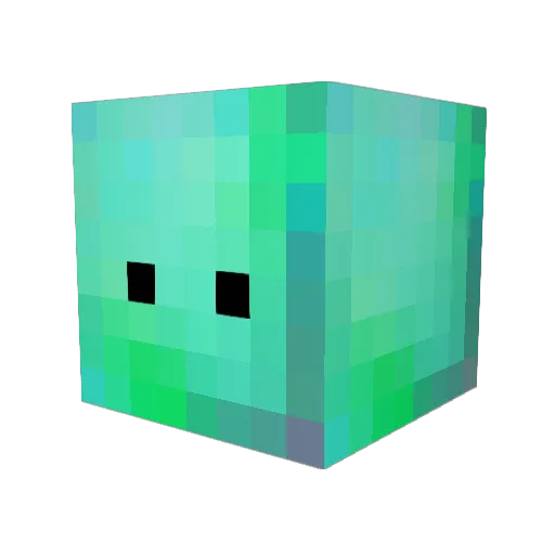 1x333_ Minecraft avatar head, 3D render