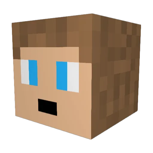 1xXJostXx1 Minecraft avatar head, 3D render