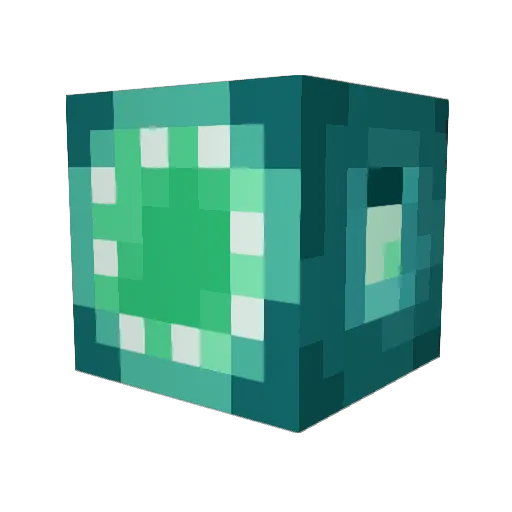 1z2y Minecraft avatar head, 3D render