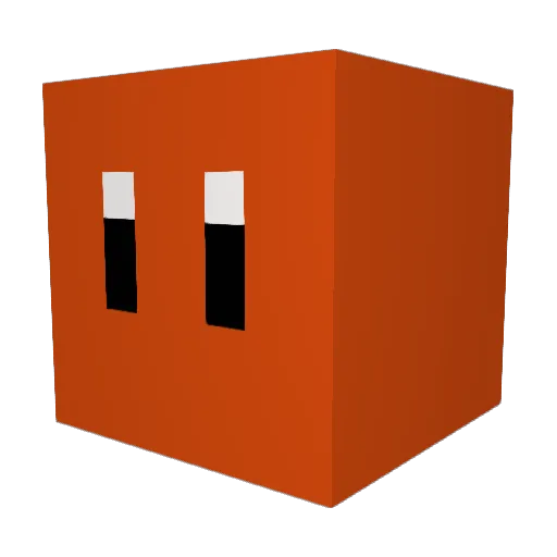 2000Hoo Minecraft avatar head, 3D render