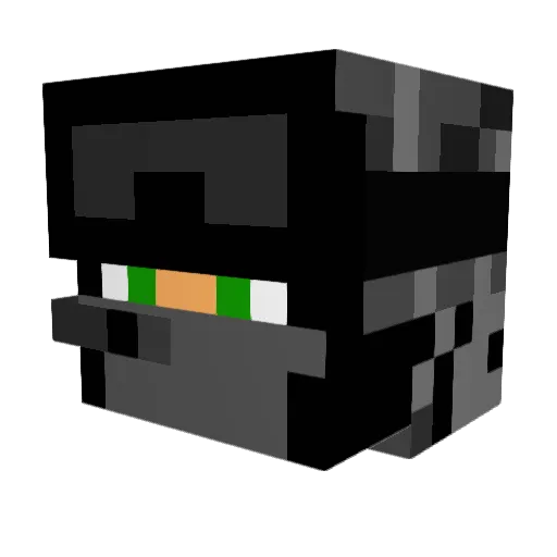 2001eagle Minecraft avatar head, 3D render