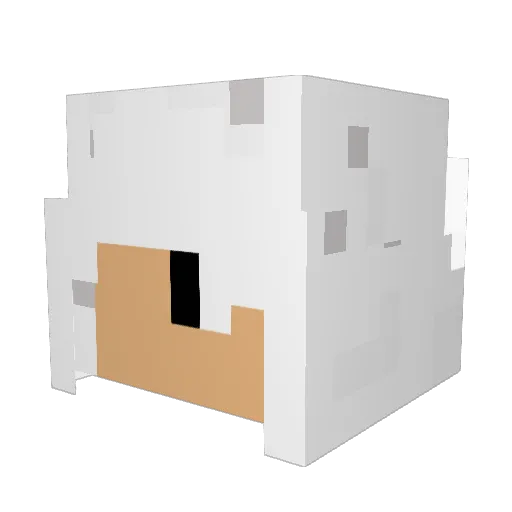 2012BraveHeart Minecraft avatar head, 3D render
