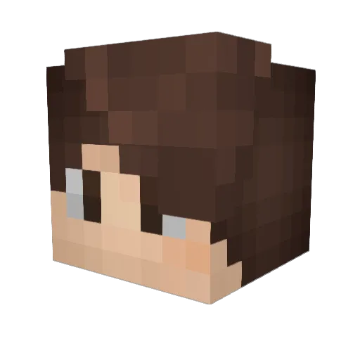 2016501st Minecraft avatar head, 3D render