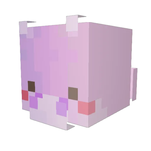 2018nice Minecraft avatar head, 3D render