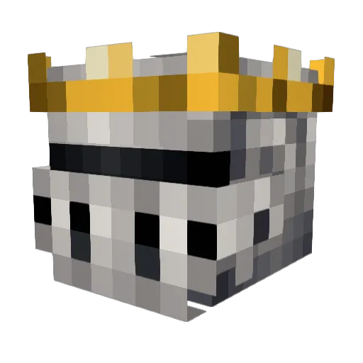 2019Kraft Minecraft avatar head, 3D render