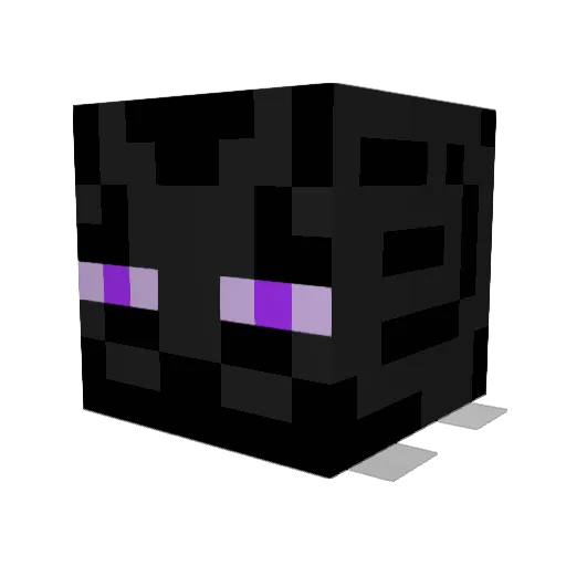 201mike Minecraft avatar head, 3D render
