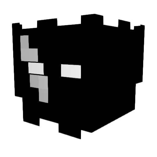 2021yeat Minecraft avatar head, 3D render