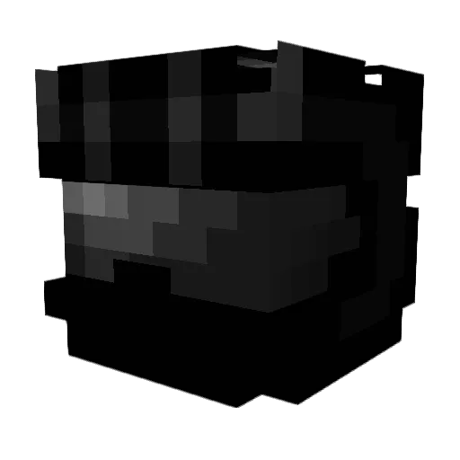 202LUCS Minecraft avatar head, 3D render