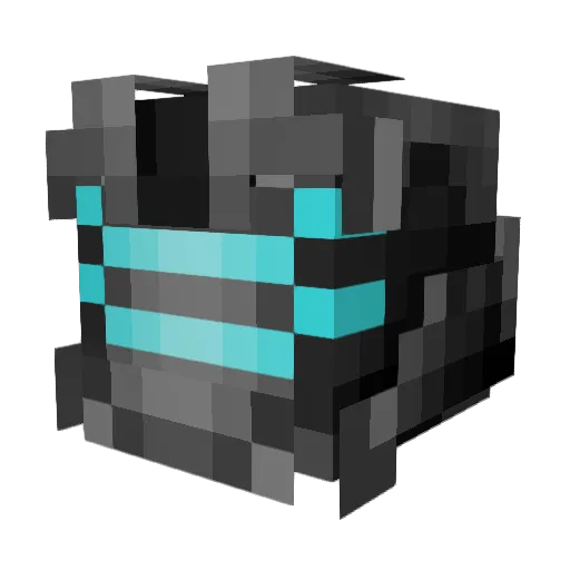 20FT Minecraft avatar head, 3D render