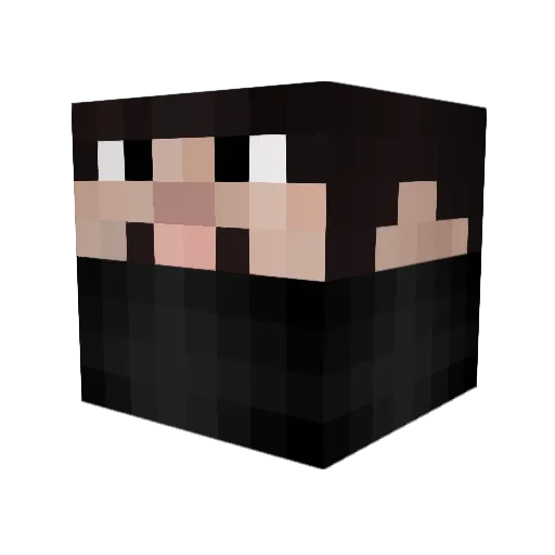 20Gurgen05 Minecraft avatar head, 3D render