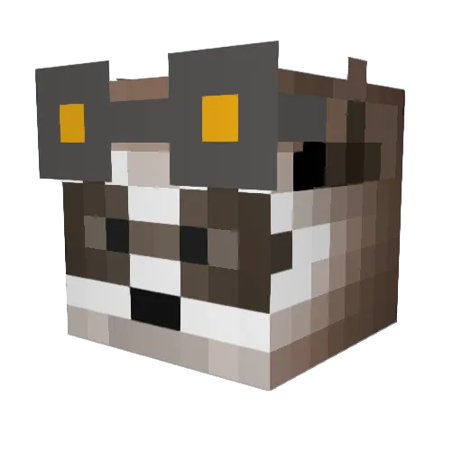 20Hellokitty03 Minecraft avatar head, 3D render