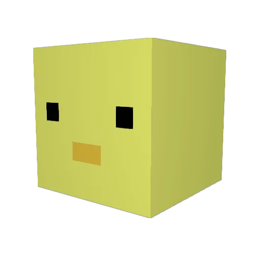 20Moritz13 Minecraft avatar head, 3D render