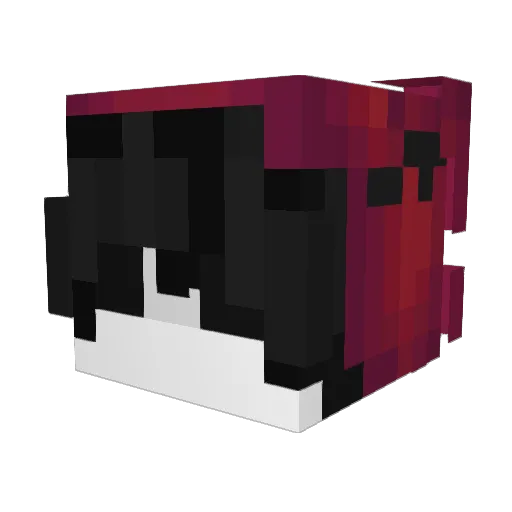 20Pump Minecraft avatar head, 3D render