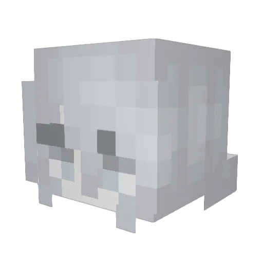 20_Hertz Minecraft avatar head, 3D render
