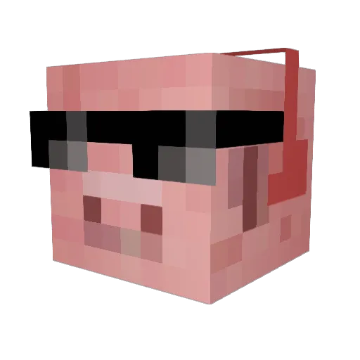 20evgen01 Minecraft avatar head, 3D render