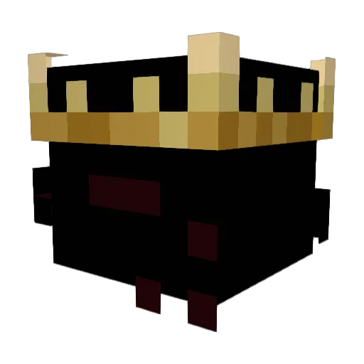 20vit14 Minecraft avatar head, 3D render