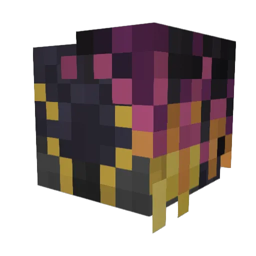 21145 Minecraft avatar head, 3D render