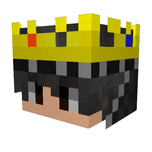 21161615 Minecraft avatar head, 3D render