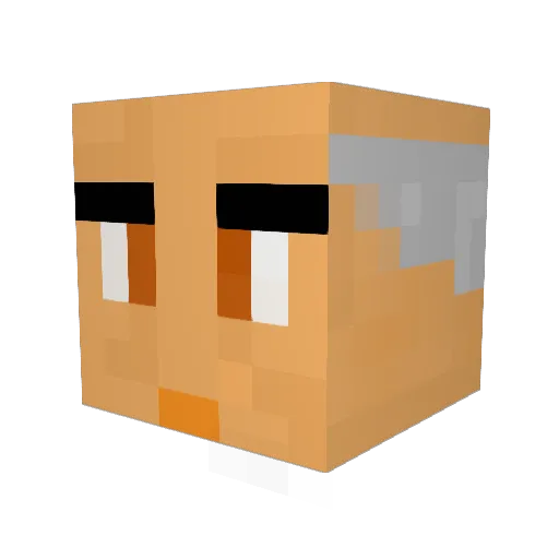 2151782932612 Minecraft avatar head, 3D render
