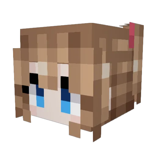 2165503233 Minecraft avatar head, 3D render