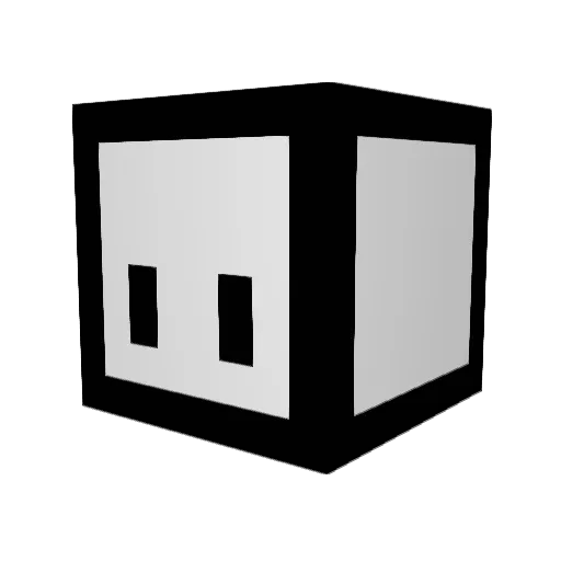 217128 Minecraft avatar head, 3D render