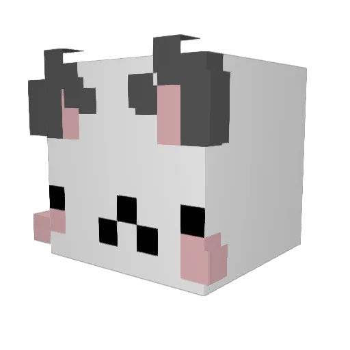 21BRlAN Minecraft avatar head, 3D render